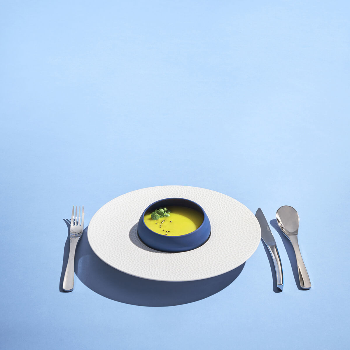 Image du produit: GOURMET BLUE Bevelled casserole 30 cl