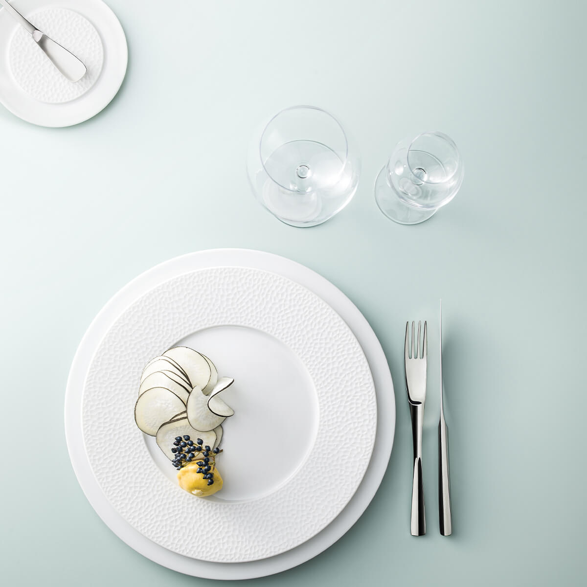 COLLECTION L FRAGMENT WHITE Plate 27,9 cm