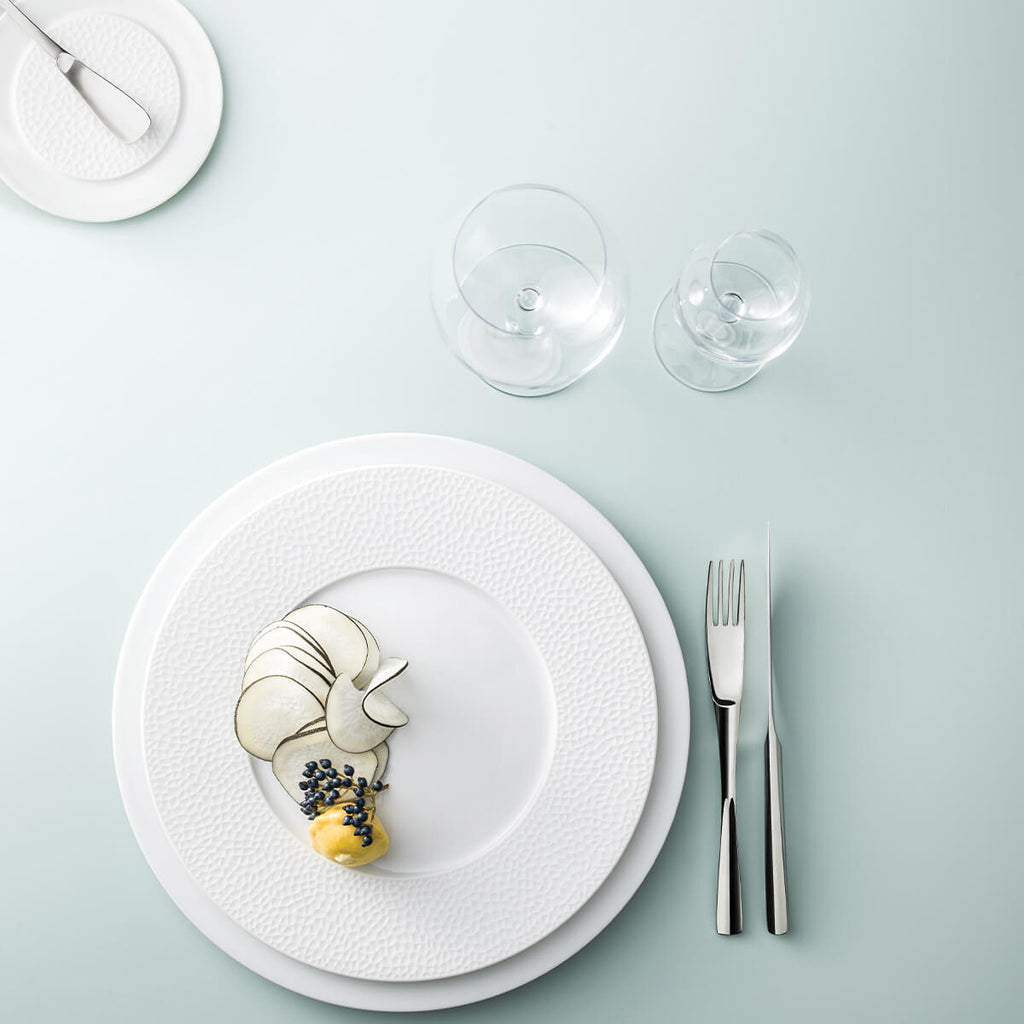 COLLECTION L FRAGMENT WHITE Presentation plate 32 cm