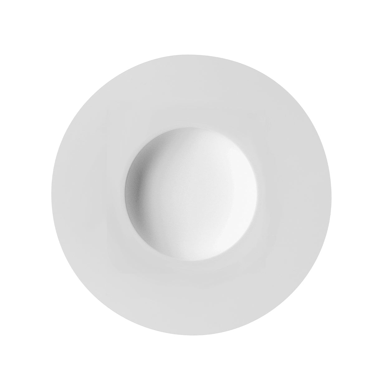 COLLECTION L WHITE Large bowl gourmet plate 30 cm