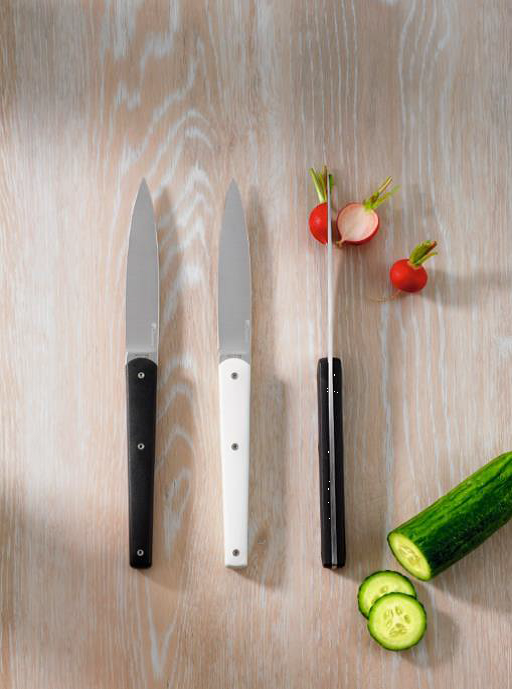 MIRAGE MIRROR FINISH ANTHRACITE Steak knife