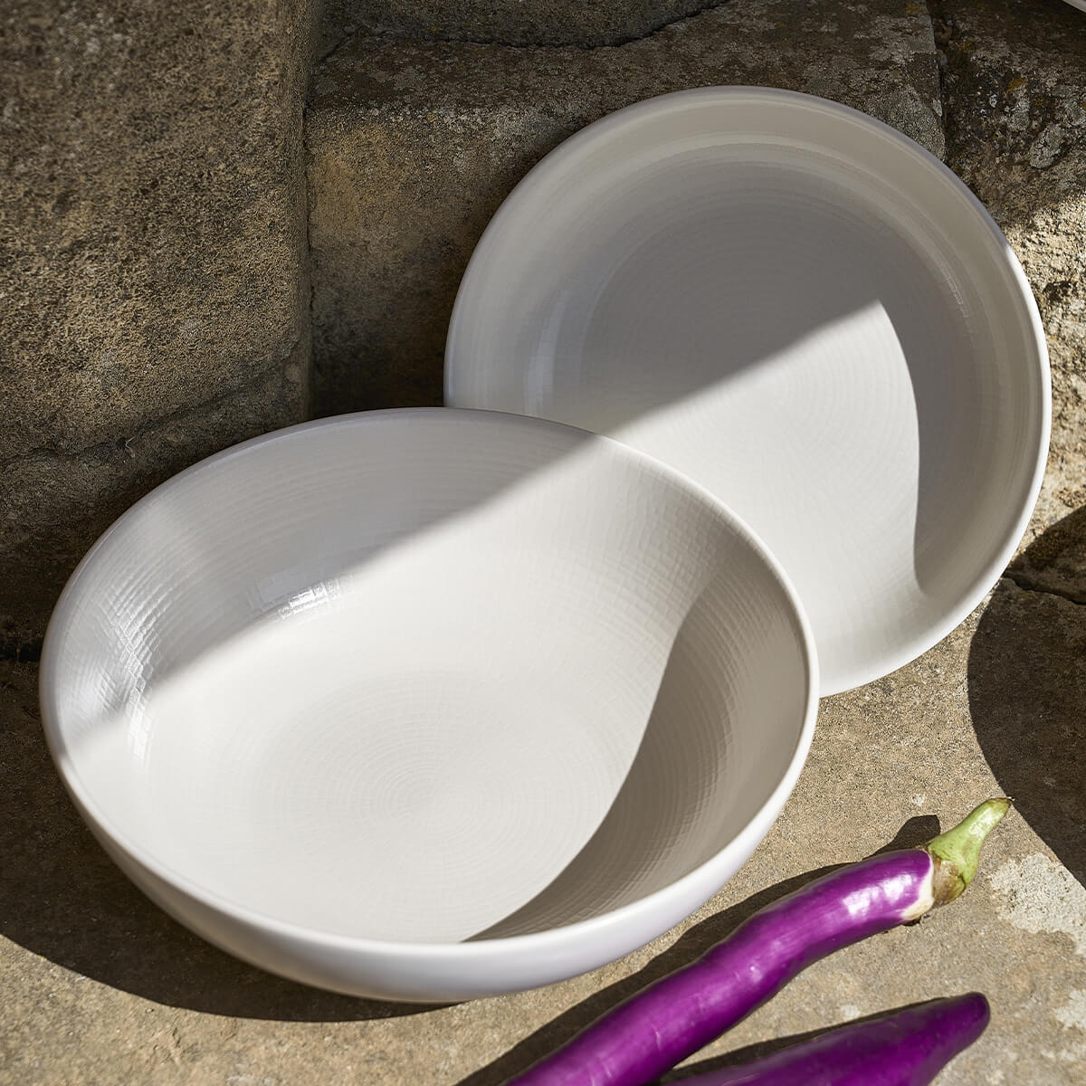 MODULO NATURE KAOLIN Small soup dish 17,7 cm