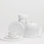 SALAM MONOCHROME Tea pot 6 cups white bell