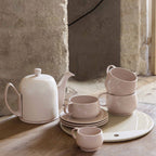 SALAM MONOCHROME Tea pot 6 cups nude pink bell