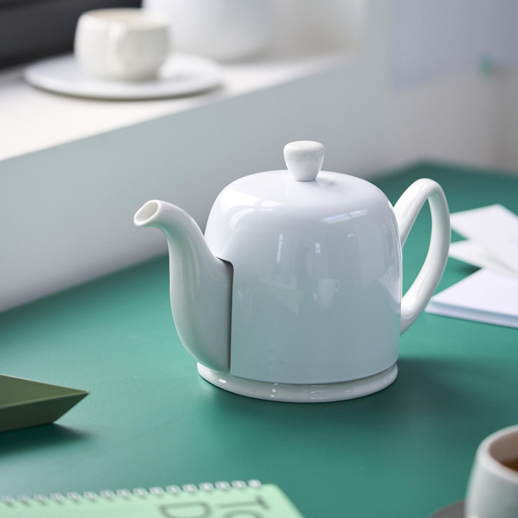SALAM MONOCHROME Tea pot 4 cups white bell