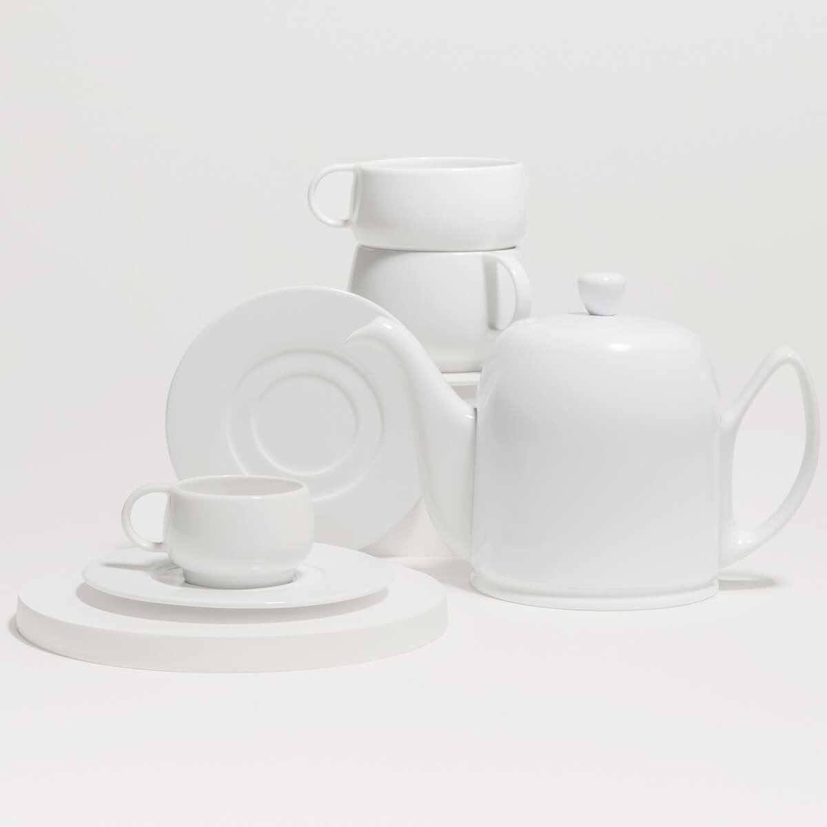 CAFETERIE EMPILEO WHITE Tea/coffee cup 25 cl