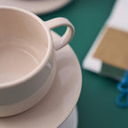 CAFETERIE EMPILEO NUDE PINK Saucer 15 cm