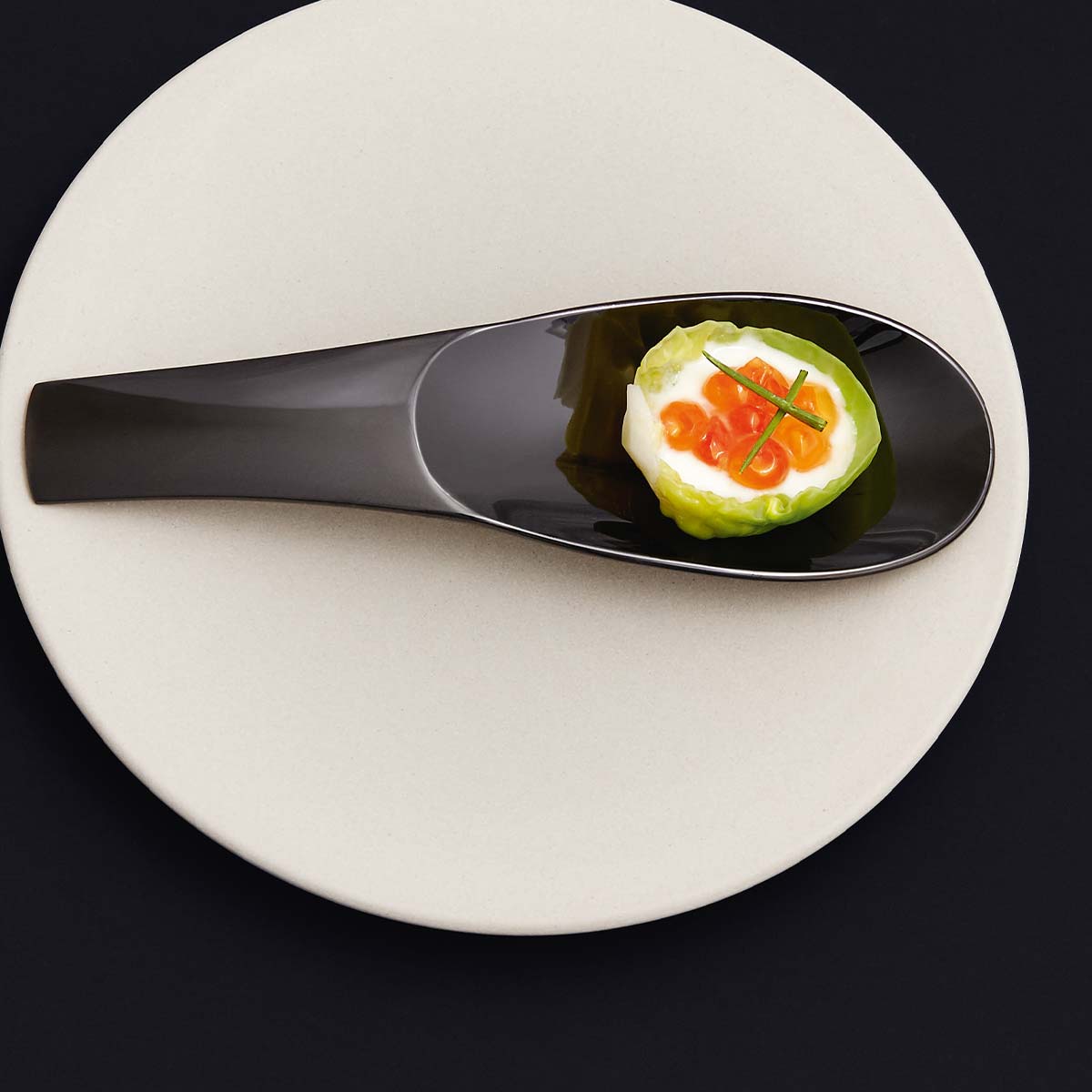 Image du produit: XY BLACK MIRROR FINISH Appetizer spoon