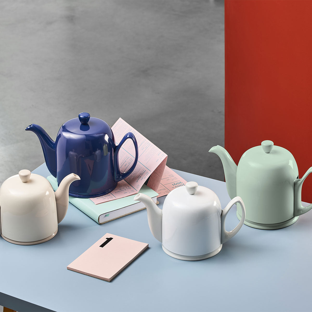 Image du produit: SALAM MONOCHROME Tea pot 6 cups almond green bell