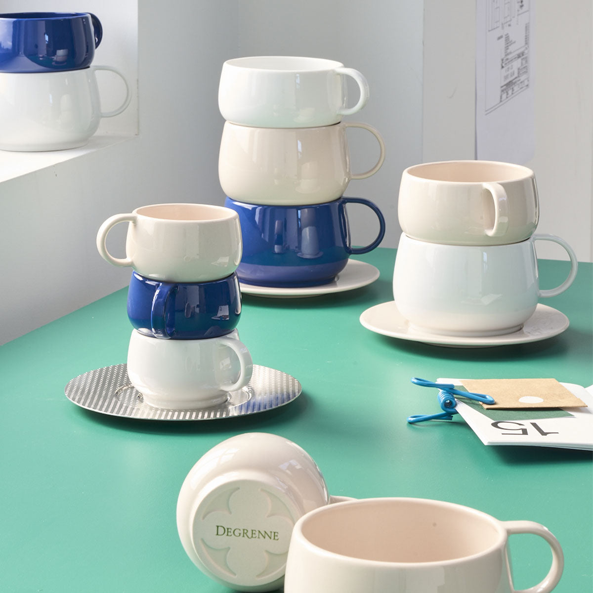 CAFETERIE EMPILEO NUDE PINK Saucer 15 cm