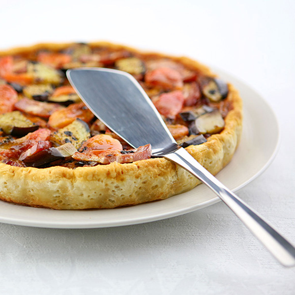 XY MIRROR FINISH Pastry server, solid handle