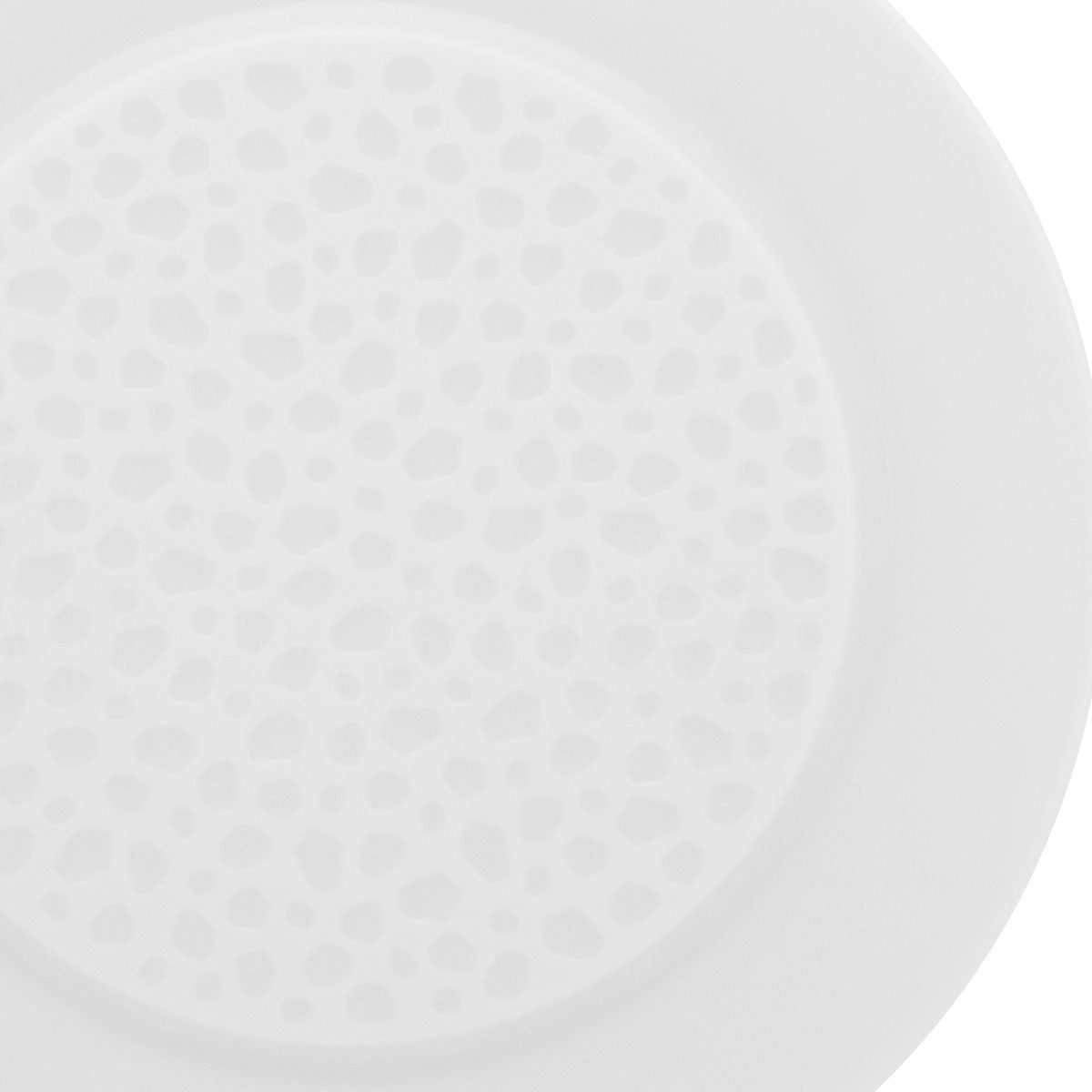 PERLES DE ROSEE BLANCHES Bread plate 14 cm