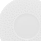 PERLES DE ROSEE BLANCHES Coffee/expresso saucer 12,6 cm