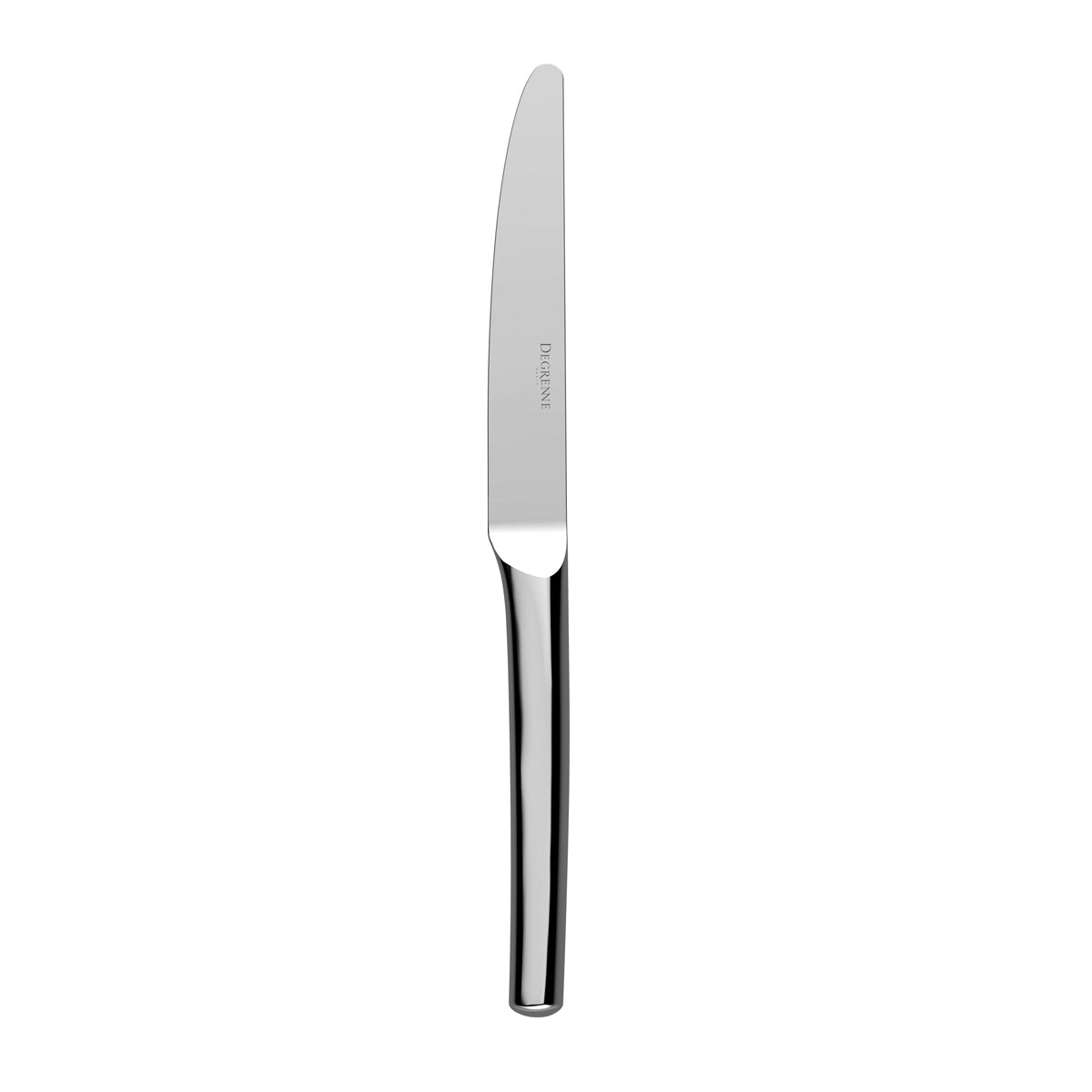 Image du produit: GUEST MIRROR FINISH Table knife, 1 pc solid handle, serrated, round blade