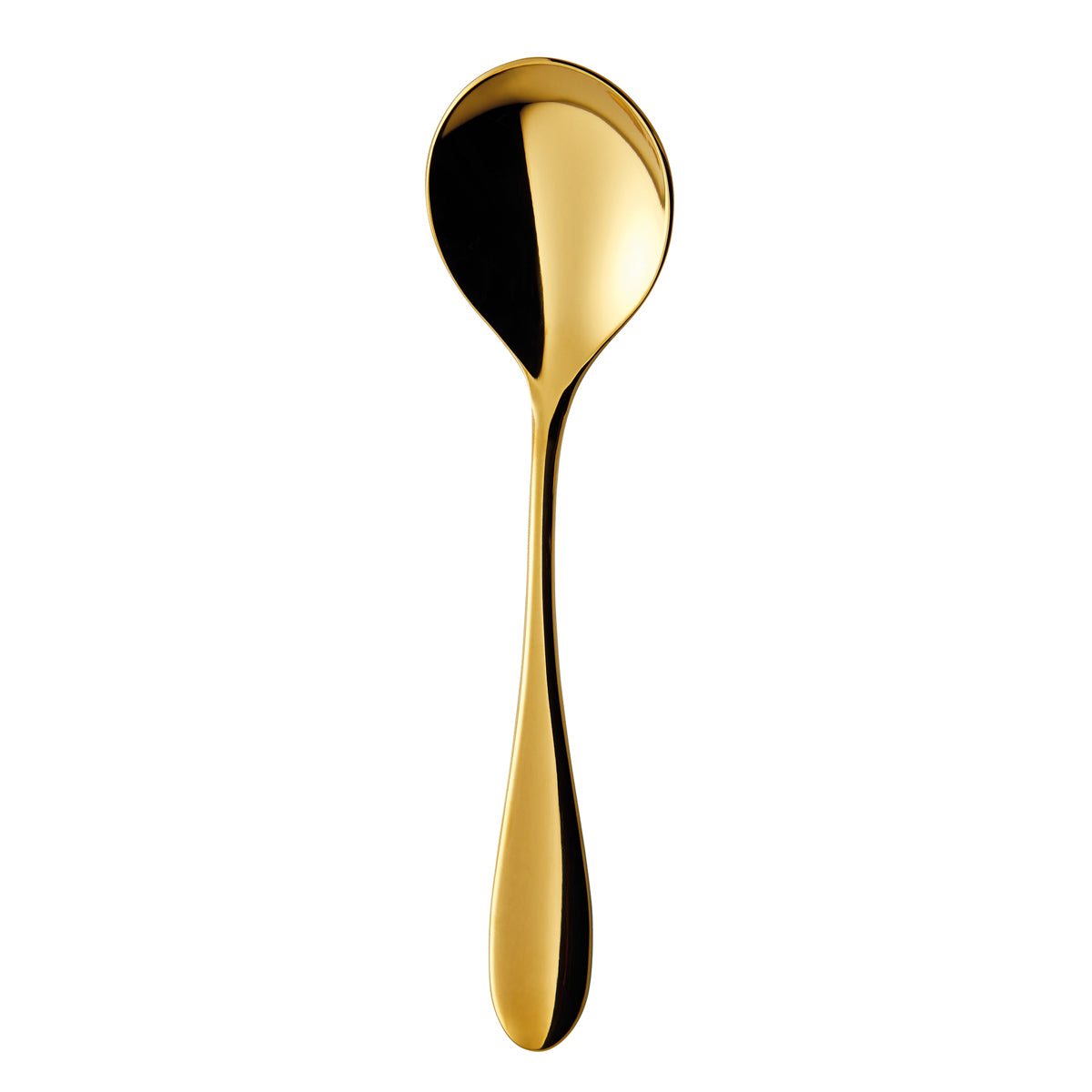 Image du produit: ONDE GOLD FINISH Bouillon spoon, round